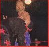 Eddie prepares to DDT The Dark Patriot (his brother Doug Gilbert)